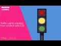 Traffic Lights created from scratch using CSS and JavaScript