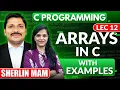 Arrays in C with Examples C Programming Lec 12 First Year Engineering Sherlin Mam Dinesh Sir
