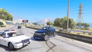 GTA 5 - CAR CRASH vs NPC's Ragdolls Ep.2 | Euphoria Physics Ragdolls