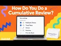 How to Do a Cumulative Review on Quizlet Study Smarter