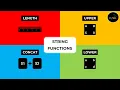 String Functions in SQL Length Concat Upper Lower Function SQL Series