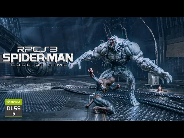 DLSS 5 on RPCS3 SPIDER-MAN: EDGE OF TIME — I Can't Believe This Is PS3!