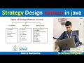 Strategy Design Pattern using Java