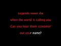 Download Lagu League of Legends ft. Against The Current - Legends Never Die (Karaoke, Lyrics, Instrumental)