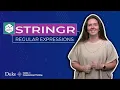 Working with Regular Expressions Using StringR in R