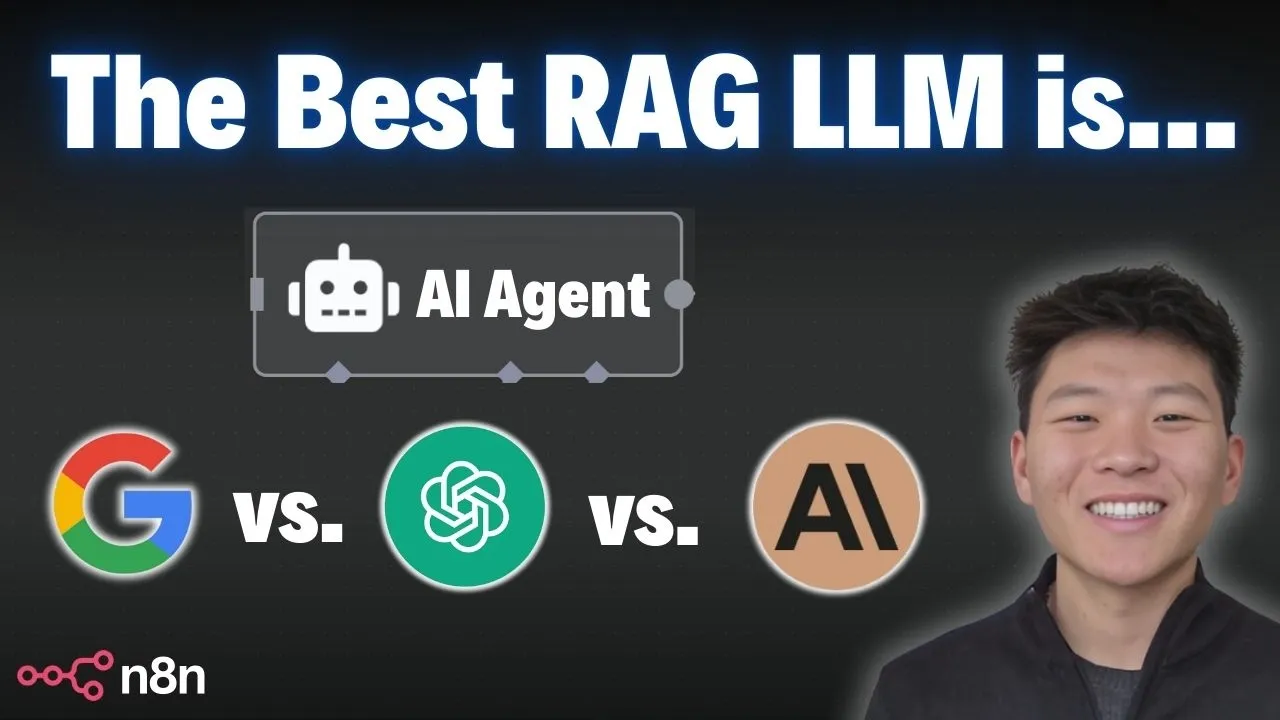 Outline Video Best Model for RAG? GPT-4o vs Claude 3.5 vs Gemini Flash 2.0 (n8n Experiment Results)