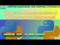 What is the common structure of Python compound statements Python compound statements