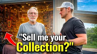 His BARN is FULL of RARE MICHAEL JORDAN CARDS
