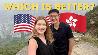 与香港当地人一起徒步：美国与香港的生活差异