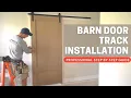 Barn Door Track Installation Step by Step Guide