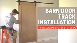 Barn Door Track Installation Step by Step Guide