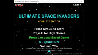 Space Invaders Game Python Pygame Project