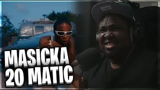 masicka 20 matic official video reaction 