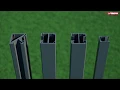 Quickscreen PLUS Post System Stratco