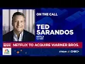 Netflix co-CEO on Warner Bros Discovery deal It sets us up for success for decades to come