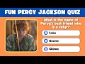 Are You a True Demigod Ultimate Percy Jackson Quiz Challenge