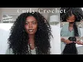EASY Curly Crochet Braids Tutorial invisible method tips to minimize