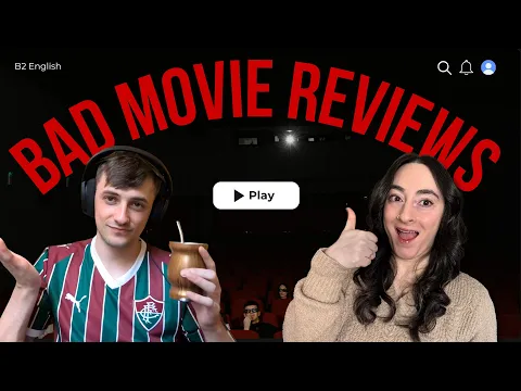 Learn B2 English With This Game - Bad Movie Reviews! | English Comprehensible Input