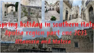 Download Spring Holidays in Beautiful cities Altamura and Matera, Apulia Southern Region Italy part one, 2023 MP3