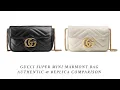 Lagu GUCCI 🎀 Super Mini Marmont Bag Authentic \u0026 Evil Twin 😈 Comparison