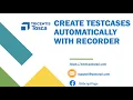 Tosca Tutorial Lesson 75 - Create TestCases Automatically using the Recorder
