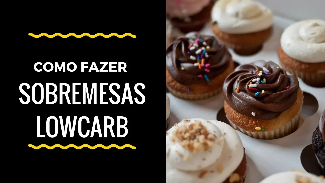 RECEITAS DE SOBREMESAS LOWCARB RECEITA COOKIES LOWCARB DIETA LOWCARB