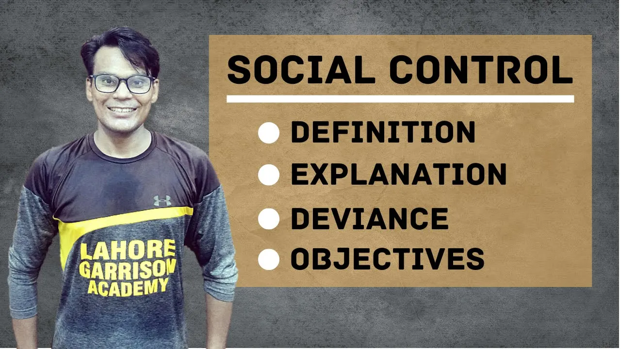 Social Control | Deviance | Sociology Lectures | Lectures by Waqas Aziz