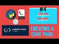 Creating a Page like WhatsApp Making a Social Media App
