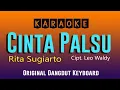 Download Lagu CINTA PALSU KARAOKE, RITA SUGIARTO