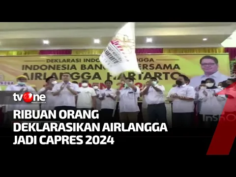 Relawan Indonesia Bangga Deklarasi Dukung Airlangga Capres 2024