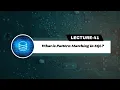 What is Pattern Matching in SQL SQL Interview Questions Lecture - 41