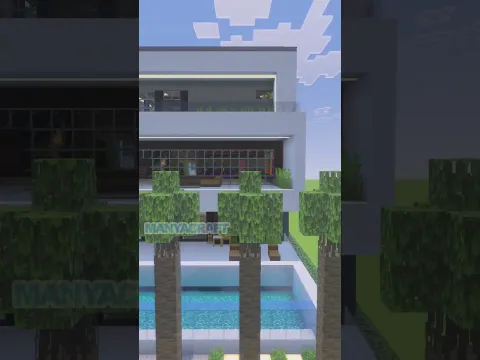 Mansão super moderna no Minecraft | MANYACRAFT #minecraft #minecrafthouse