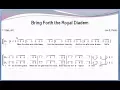Bring Forth the Royal Diadem | SATB – Teks Kor Lagu Rohani Not Angka
