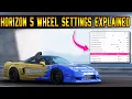 Advanced Wheel Settings Guide Forza Horizon 5 w Logitech Thrustmaster