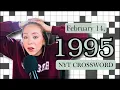 Happy Valentine s Day I guess Time Travel Tuesday February 14 1995 NYT Crossword