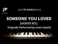 Download Lagu Someone You Loved (Higher Key Piano Accompaniment) Lewis Capaldi