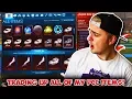 Cleaning Out My Rocket League Garage - TRADING UP ALL OF MY PLAYER S CHOICE CRATE ITEMS