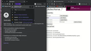 Chat created using Socket io and Flask Framework