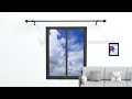 How to Install Deconovo Adjustable Curtain Rods - DIY Tutorial