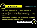 Write a C program to check whether the triangle is valid or not