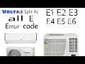 voltas error code E1 E2 E3 E4 E5 E6 voltas error code split ac error code voltas