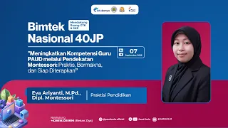 H1: Bimtek Meningkatkan Kompetensi Guru PAUD Montessori - Praktis, Bermakna, dan Siap Diterapkan