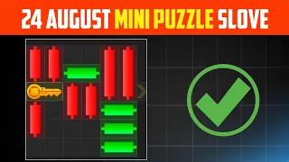 24 august mini game puzzle slove....