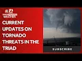 WXII s Brian Slocum and Dylan Hudler give update as threat of tornadoes plague the Triad