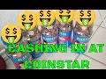 CASHING in Coins at Coinstar Machine - How much MONEY will we get