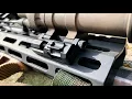 M-LOK Pivoting QD Flashlight Mount by Bobro Engineering
