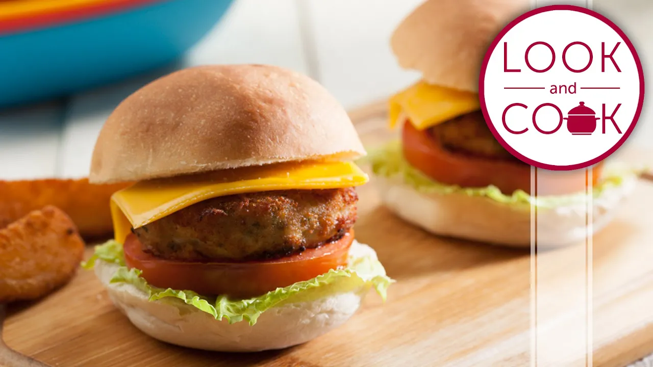recipesaresimple #chickenburger This makes a delicious, juicy Chicken Burger. Very simple and basic . 