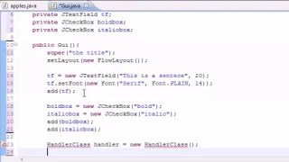 Java Programming Tutorial 64 JCheckBox