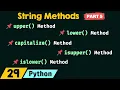 String Methods in Python Part 5