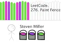 LeetCode 276 Paint Fence step by step derivation in Python